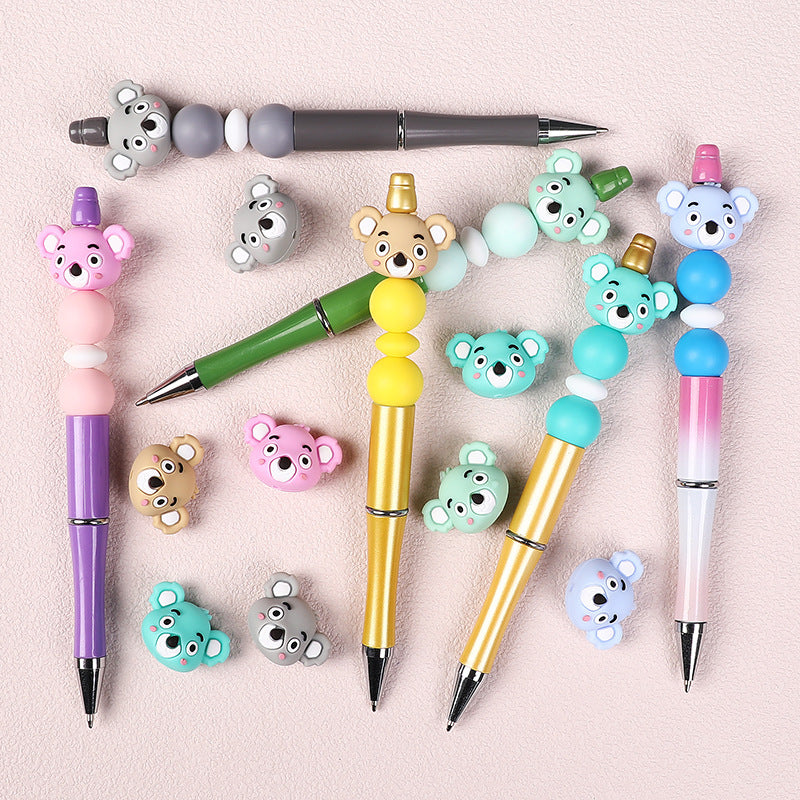 Wholesale 20pcs/pack 3D Silicone Beads Handmade DIY Silicone Beads